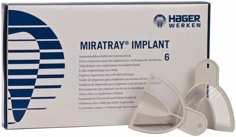 Miratray® Implant  Packung  6 Löffel OK S2 medium