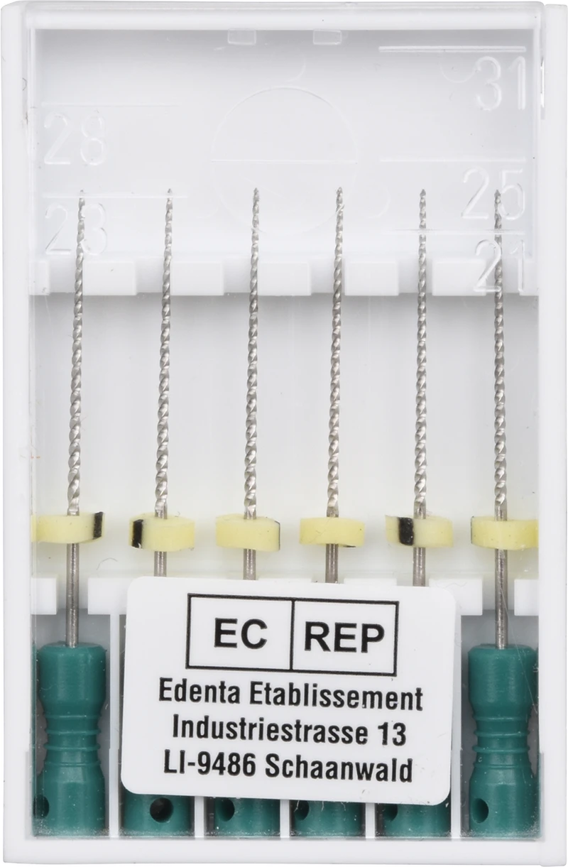 K-Feile 173  Packung  6 Stück 25 mm, ISO 035