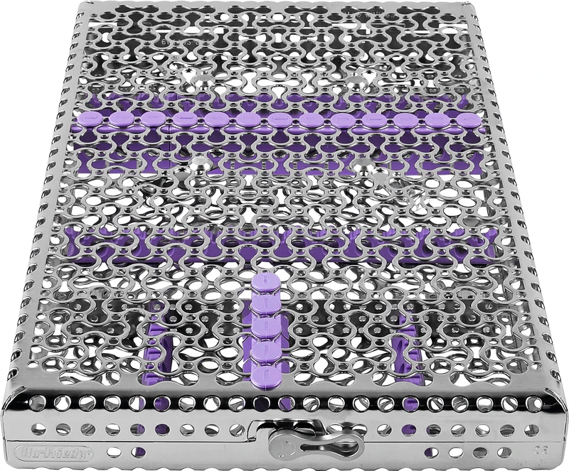 IMS Kassette Signature Chirurgie  Stück  DIN für 18 Instrumente lila