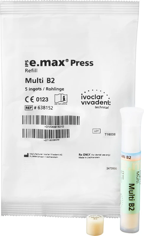 IPS e.max® Press Multi  Packung  5 Stück B2