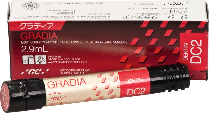 GC GRADIA®  Spritze  2,9 ml Paste dentin DC2