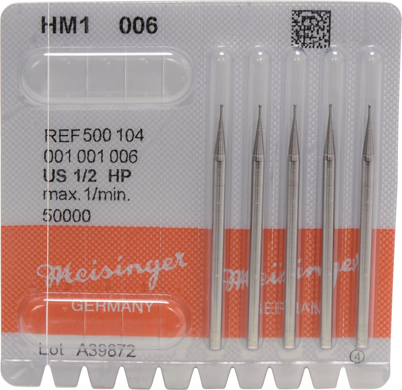 HM-Bohrer 1  Packung  5 Stück HP, Figur 001, ISO 006