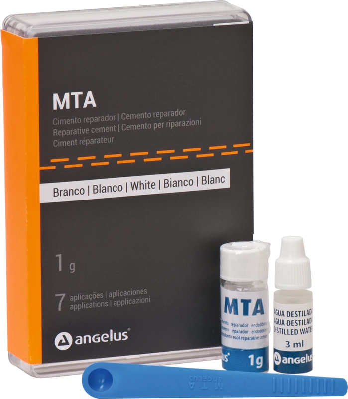 MTA Angelus - Root Canal Repair Material   Packung  1 g Zement weiß inklusive Zubehör