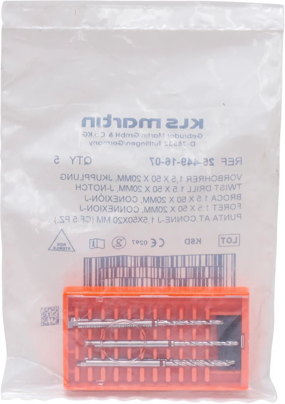 Vorbohrer  Packung  5 Stück Ø 1,5 x 50 x 21 mm