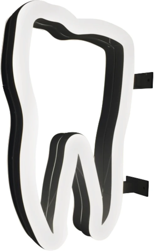 LED Leuchtzahn Outdoor  Stück  weiß