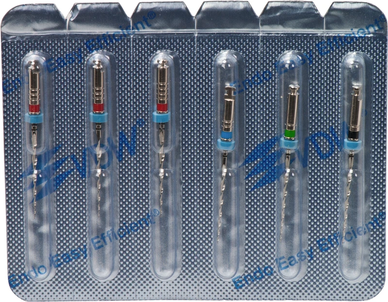 Mtwo®   Sortiment  6 Instrumente 21 mm, Taper.04-07, ISO 025-040