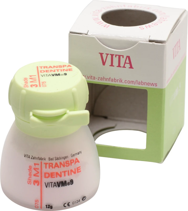 VITA VM® 9 3D-MASTER®  Dose  12 g Pulver transpa dentine 3M1