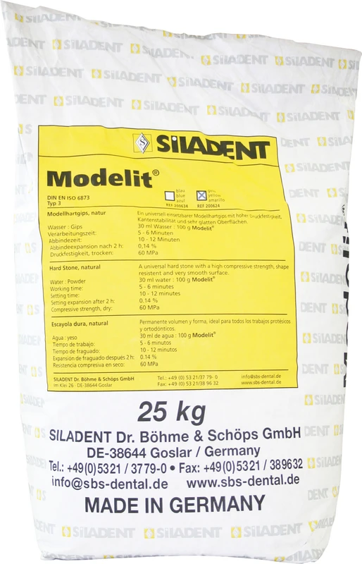 Modelit®  Sack  25 kg gelb
