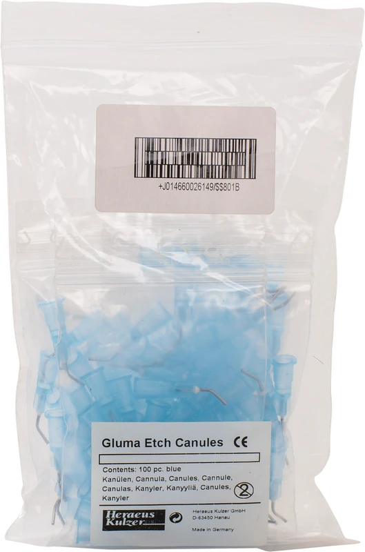 GLUMA Etch Kanülen  Packung  100 Stück