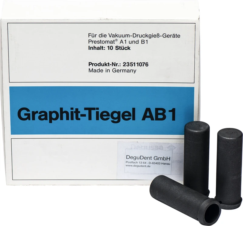 Graphit-Tiegel  Packung  10 Stück AB1
