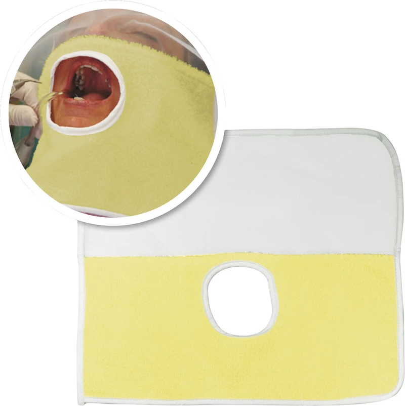 SafeDrape Frottee Gesichtstücher  Packung  12 Stück gelb