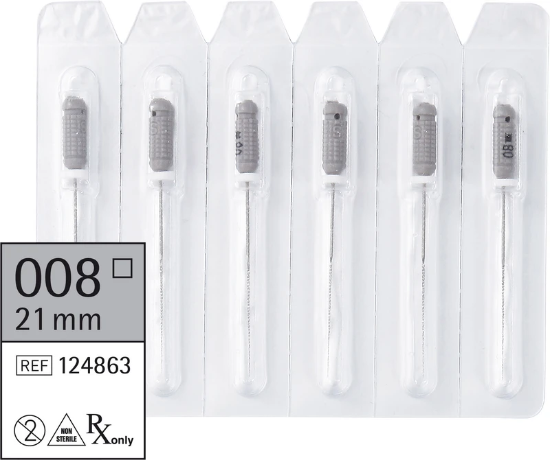 smart K-Feilen  Packung  6 Stück 21 mm ISO 008