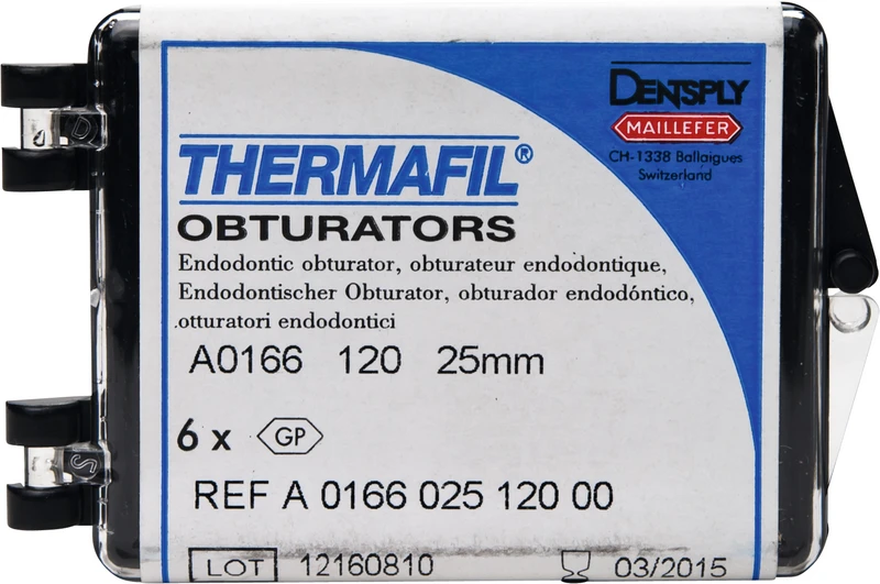 THERMAFIL® Obturatoren  Packung  6 Stück ISO 120