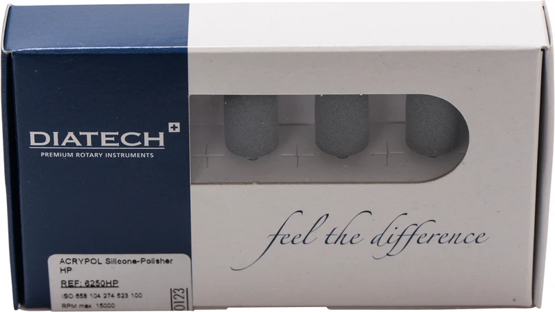 DIATECH Acrylpolierer  Packung  5 Stück grau, HP, Figur 274 Granate, 24 mm, ISO 100