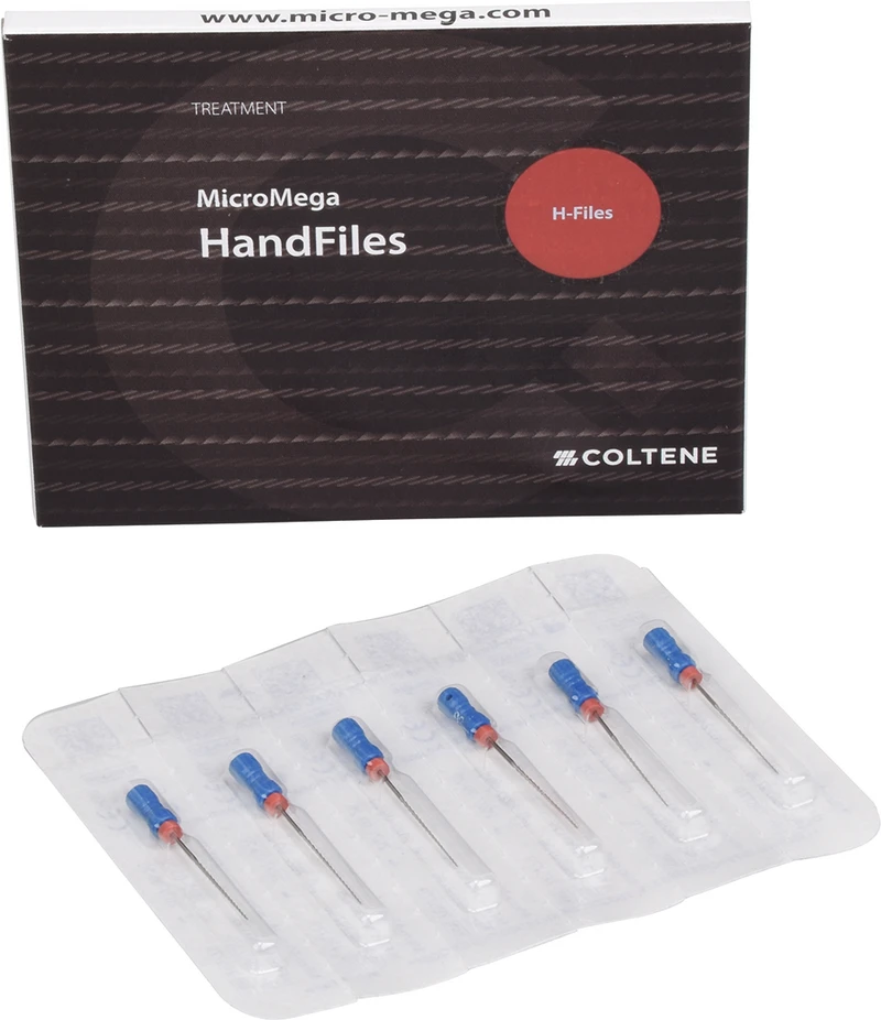 B6 H-Files  Packung  6 Stück 25 mm, ISO 030