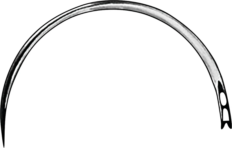 Chirurgische Nähnadeln  Packung  12 Stück Rundkörper, gebogen, Figur 8