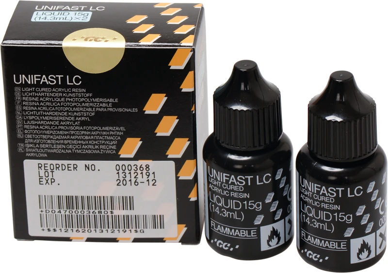GC UNIFAST LC  Packung  2 x 14,3 ml Flüssigkeit