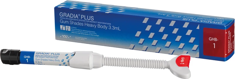 GC GRADIA® PLUS  Spritze  3,3 ml Paste GHB-1