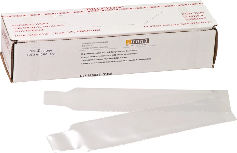 XIOS Hygieneschutzhüllen  Packung  300 Stück Gr. 2