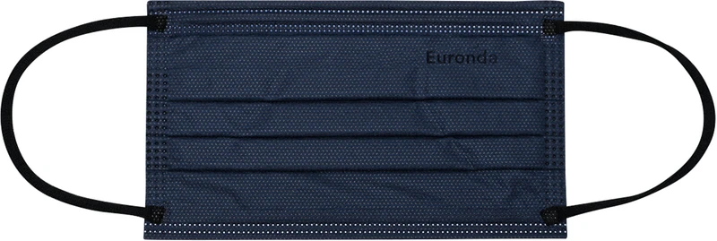 Monoart Mundschutz Pro Soft Plus   Packung  50 Stück mit Gummizug, blau