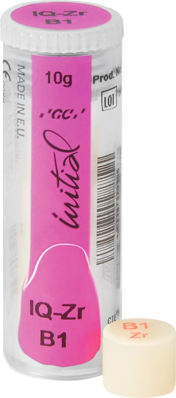 GC Initial IQ P-O-Zr  Packung  5 x 2 g One Body Concept, effect ingot B1-ZR