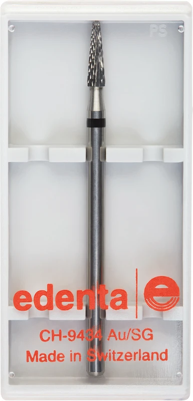 HM-Fräser Schliff 26  Stück  Titanverzahnung, schwarz grob, HP, Figur 198, 8 mm, ISO 023