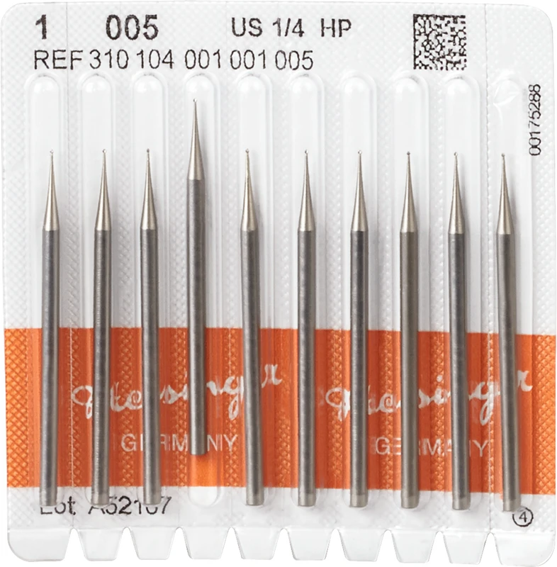 Stahlbohrer 1  Packung  10 Stück HP, Figur 001, ISO 005