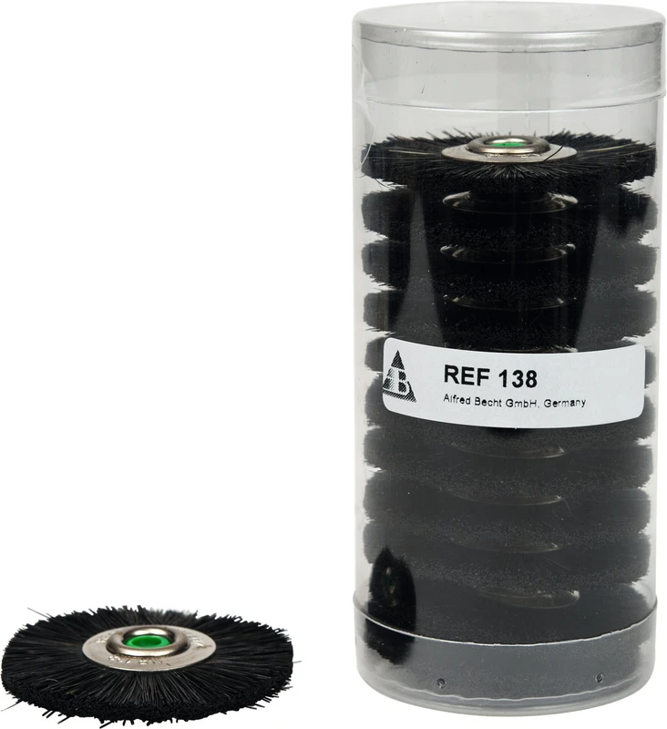 ProfiLab Schmalbürste Kunststoff  Packung  12 Stück Chungking-Borsten, Ø 48 mm