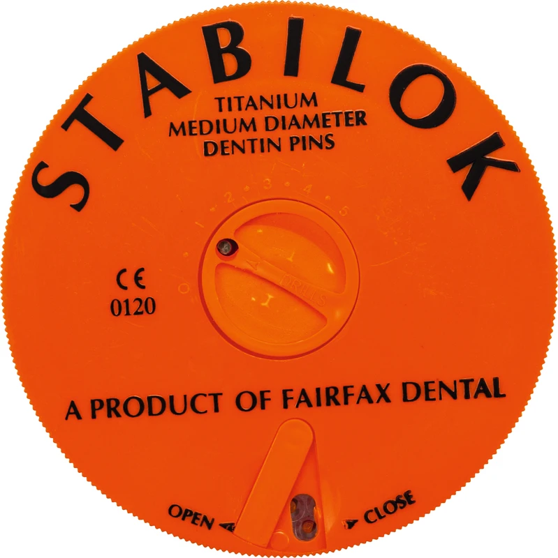 STABILOK  Jumbopackung  5 Vorbohrer, 100 Pins normal, Titan, orange