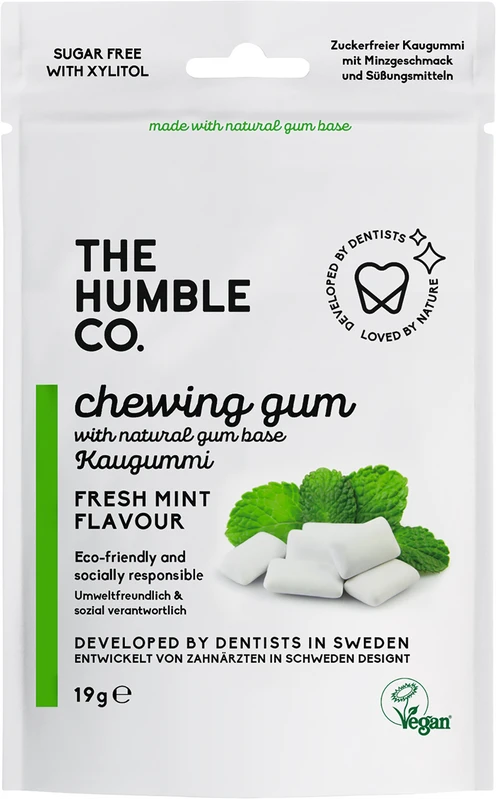 Humble Zahnkaugummi  Packung  19 g fresh mint