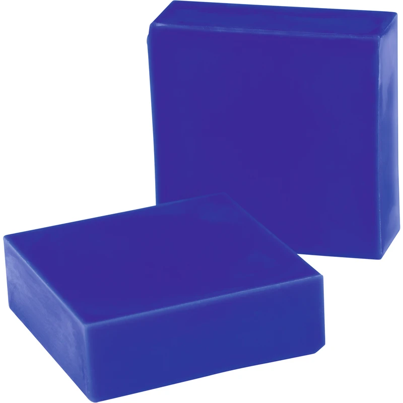 Fräswachs  Packung  10 x 53 g Blöcke blau