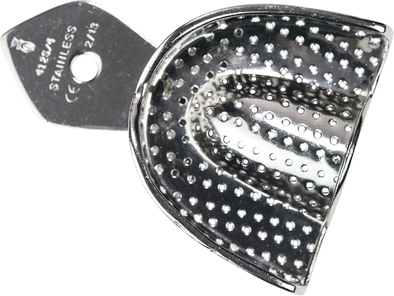 Abdrucklöffel ERGOLOCK mit Retentionsrand  Stück  OK S, perforiert