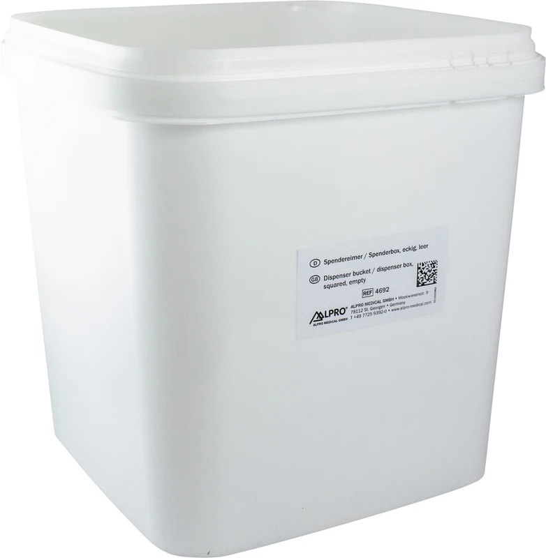 Spendereimer\Spenderbox leer  Stück  leer, eckig