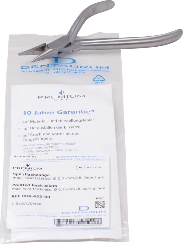 Spitzflachzange Premium-Line  Stück  004-455-00