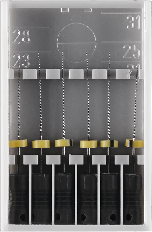 K-Feile 173  Packung  6 Stück 25 mm, ISO 008