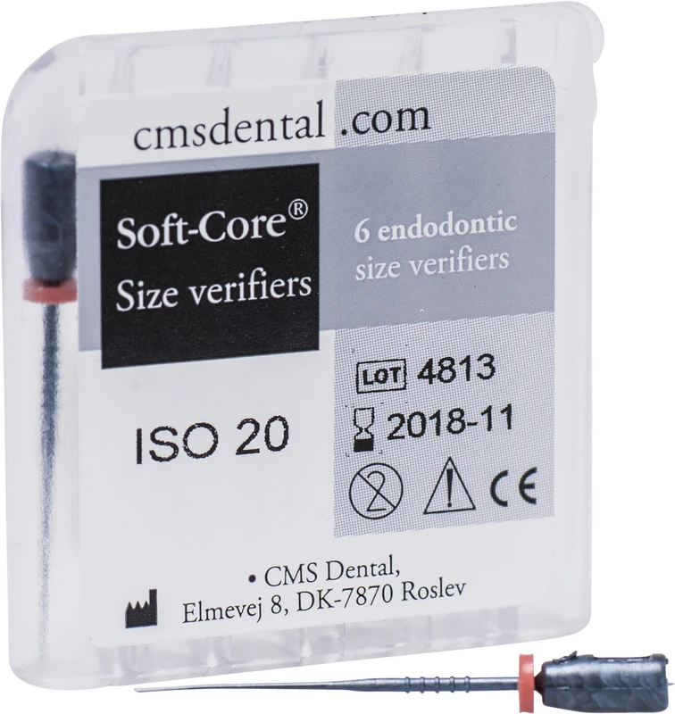 Soft Core Prüfstifte  Packung  6 Stück ISO 020