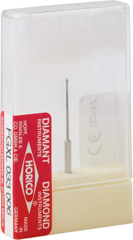 Diamantschleifer 033  Stück  FG XL, Figur 033, 0,8 mm, ISO 006