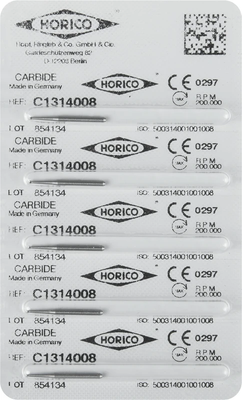 HM-Bohrer C1  Packung  5 Stück FG, Figur 001, ISO 008