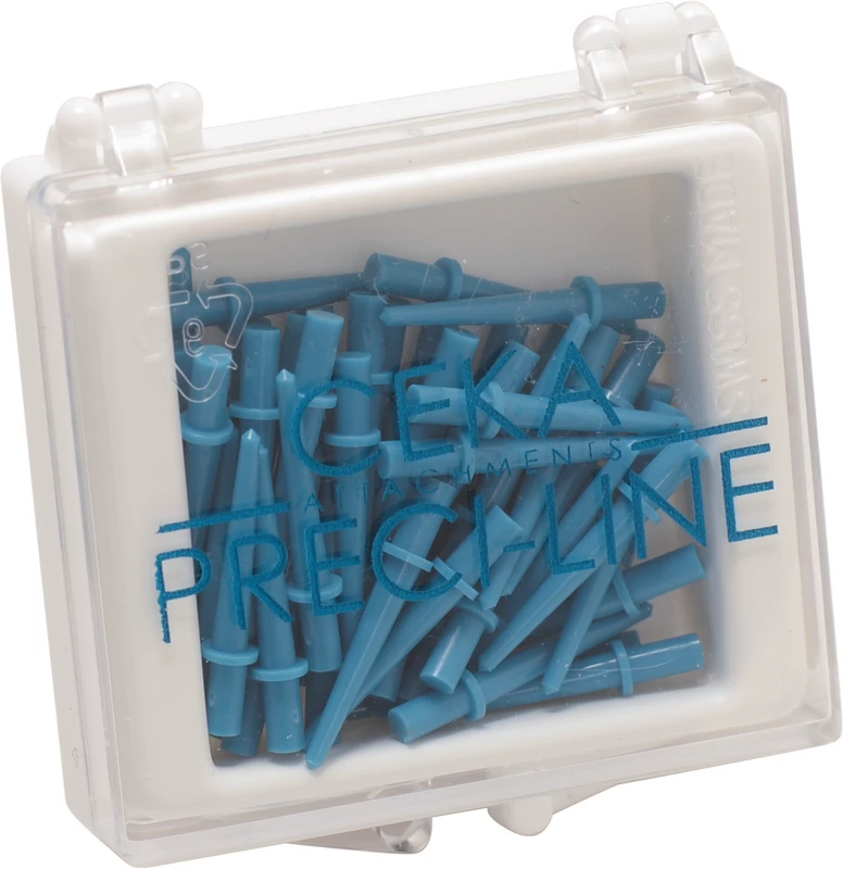 PRECI-POST M  Packung  50 Abdruckstifte blau