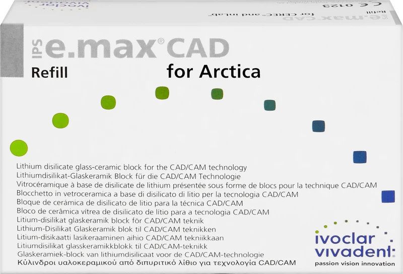 IPS e.max CAD for ARCTICA  Packung  3 Stück Gr. B32, B1 LT