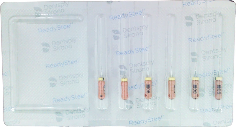 READYSTEEL K-Files  Packung  6 Stück 21 mm ISO 006