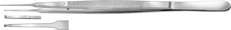 Anatomische Mikro-Pinzette nach Gerald  Stück  175 mm, gerade