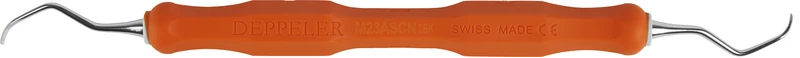 DEPPELER Universalküretten  Stück  M23AS mit CN-Griff orange