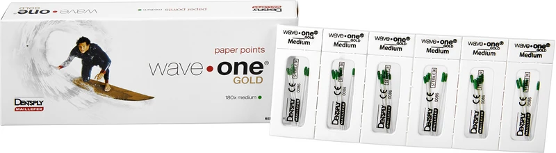 WaveOne® Gold Papierspitzen  Packung  180 Stück MEDIUM
