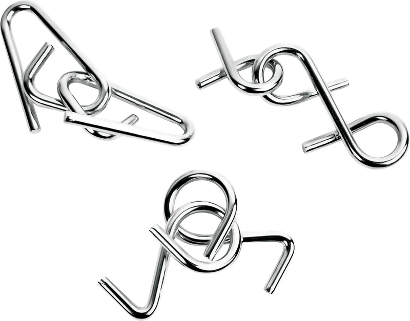 Metall Knobelei   Packung  32 Stück