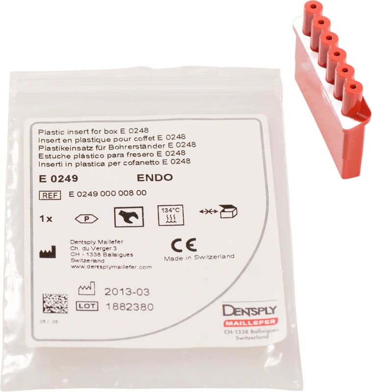 Instrumenteneinsätze  Stück  für Endo rot