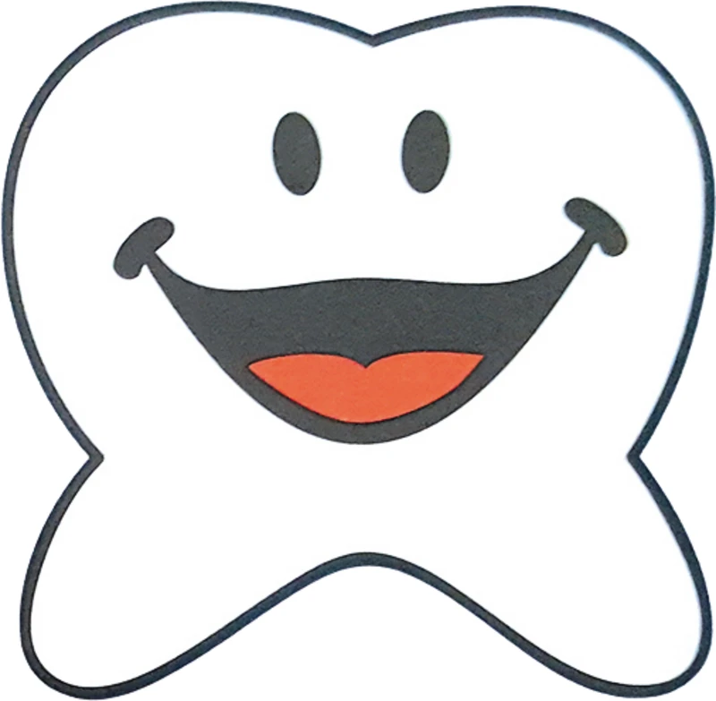 Happy Zahn  Packung  200 Stück 6 x 6 cm