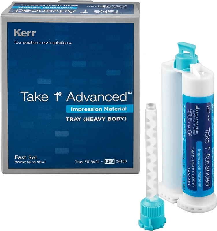 Take 1® Advanced  Nachfüllpackung  2 x 50 ml Doppelkartusche Tray Fast, Zubehör