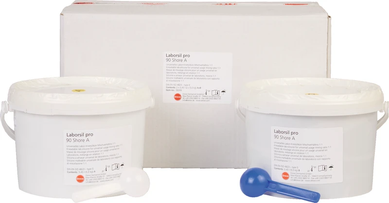 Laborsil pro 90  Karton  5 kg Eimer Komponente A, 5 kg Eimer Komponente B