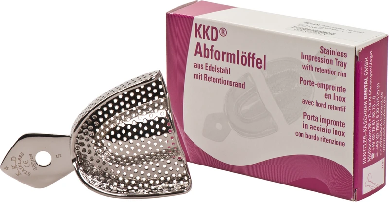 KKD® Abformlöffel Standardabdruck  Stück  OK-4, S, perforiert